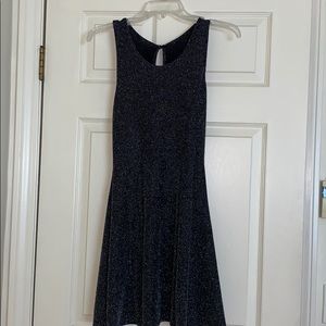Black Sequin Dress